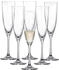 Schott-Zwiesel Sektglas Classico 6er Set mit Moussierpunkt Kristallglas 210 ml