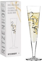 Ritzenhoff 1079015, RITZENHOFF Champagnerglas BRILLANTNACHT 2025 Inhalt 205 ml