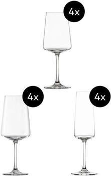 Schott-Zwiesel Gläser-Set 12-tlg. MioVino mit Moussierpunkt klar