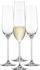 Schott-Zwiesel Sektglas Fortissimo 4er Set mit Moussierpunkt Kristallglas 240 ml