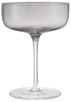 Blomus Fuumi Champagnerglas Coupe 28 cl 4er-Pack Smoke-klar