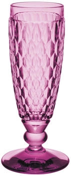 Villeroy & Boch Boston Berry Sektglas, 120 ml, Kristallglas rosa Villeroy & Boch Boston Berry Sektglas, 120 ml, Kristallglas rosa