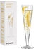 Ritzenhoff 1071042 Champagnerglas 200 ml - Serie Goldnacht Nr. 42 - Designerstück mit Echt-Gold