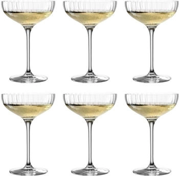 Leonardo Poesia Champagnerschale 6er Set, 260 ml, klar, 069169