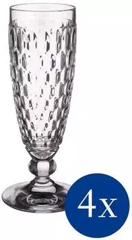 Villeroy & Boch Sektglas Boston Sektglas, Glas, klar
