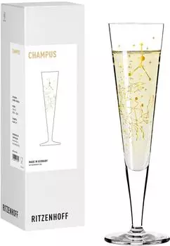 Ritzenhoff Champagnerglas #3 Krebs (Z. Mubaza) H25