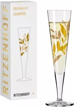Ritzenhoff Goldnacht Champusglas (H. Symonovych) #47 F25