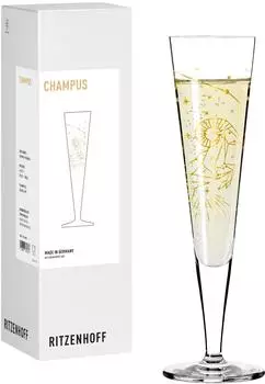 Ritzenhoff Champagnerglas #2 Widder (Z. Mubaza) H25