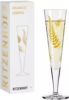 Ritzenhoff Goldnacht Champusglas (Z. Mubaza) #48 F25