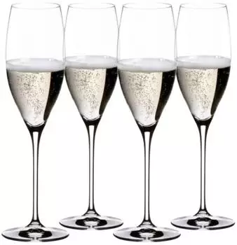 Riedel Vinum Cuv&eacute;e Prestige Champagnerglas 230ml, 4er-Set