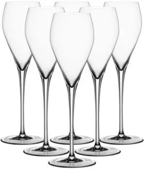 Spiegelau Sparkling Party Sektgläser Kristallglas 250ml, 6er-Set (4900329)