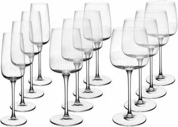 Villeroy & Boch Afina Wein- und Sektgl&auml;ser Set, Kristallglas, 12-teilig (18565140-0)