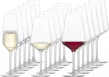 Schott-Zwiesel Bouquet Wein- und Sektgläser-Set, 18-tlg., transparent (68629412-0)