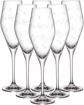 Villeroy & Boch Toy's Delight Sektglas 260ml Kristallglas 6er Set (46223158-0)
