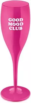 Koziol Cheers No. 1 Sektglas "Good Mood Club" 100ml glamour pink (6284584)