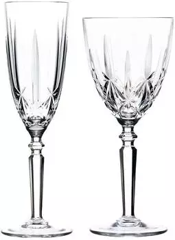 RCR Orchestra Kristall Weingläser & Champagnerflöten 290ml/200ml, 12er-Set (RCR-OR651)