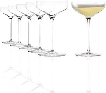 Stölzle Twist Champagnerschale 220ml, 6er-Set (2310041)
