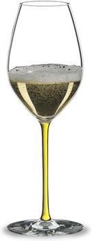 Riedel Fatto A Mano Champagner Weinglas Gelb