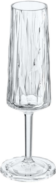Koziol Club No.5 Champagnerglas Diamant-Optik Klar