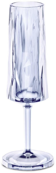 Koziol Club No.5 Champagnerglas Diamant-Optik transparent
