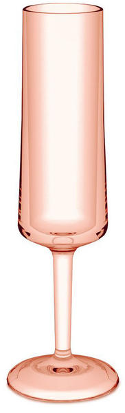 Koziol Club No.5 Champagnerglas ikonisches Design rose quartz