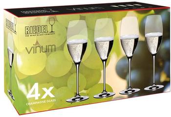 Riedel Vinum Champagner Glass Set4 (klar)