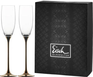 Eisch Champagner Exklusiv Sektglas 500/92 kupfer - 2 Stück im Geschenkkarton