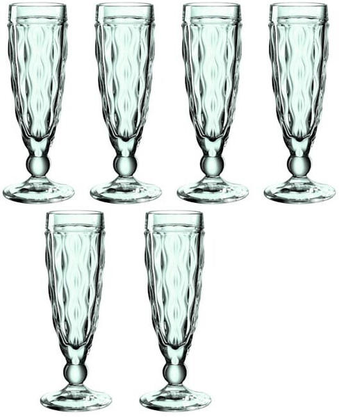 Leonardo Sektglas 6er Set Brindisi grün (Artikelnummer: 5G202/40X001)