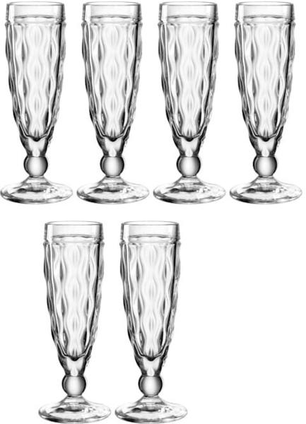 Leonardo Sektglas 6er Set Brindisi transparent (Artikelnummer: 5G202/20X001)