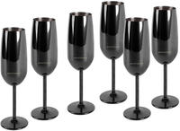 ECHTWERK Champagnerglas Sektglas, Sektkelch, Champagnerkelch, bruchsicher, 250...