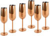 ECHTWERK Champagnerglas, (Set, 6 tlg.), Sektglas, Sektkelch, Champagnerkelch,