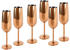 Echtwerk Champagnerglas Edelstahl 250 ml 6tlg kupfer