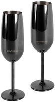 ECHTWERK Champagnerglas Sektglas, Sektkelch, Champagnerkelch, bruchsicher, 250 ml