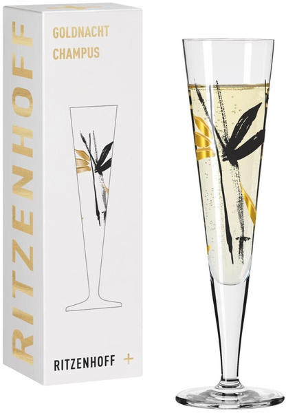 Ritzenhoff Champagnerglas Goldnacht 205 ml Andrea Arnold 2022