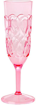 Rice Champagnerglas akryl Pink
