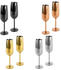 Echtwerk ekt-/Champagnerkelch Set 2tlg , Farbe:Edelstahl