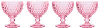Villeroy & Boch Boston Coloured Sektschale 398 ml rosa 4er Set