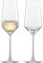 Schott-Zwiesel 2er-Set Champagnerglas Pure mit Moussierpunkt 297 ml
