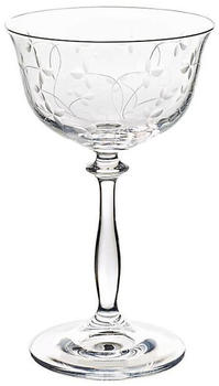 Cristalica GmbH Cristalica Sektschale Cocktailschale Champagnerschale Petite Daisy 200 ml Transparent Hochwertiges Glas