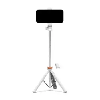 Tech-Protect L03S Bluetooth Selfie-Stick Stativ 148cm, weiß (L03S)