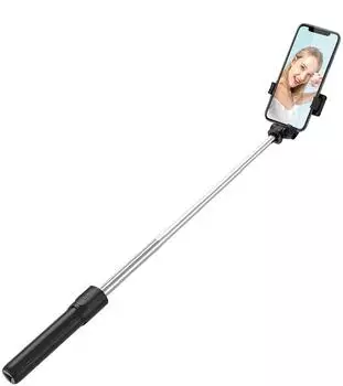 Hurtel Selfie-Stick WRY1S Teleskop-Stativ 0,7m, schwarz (WRY1S)