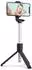 Hurtel Selfie-Stick WRY1S Teleskop-Stativ 0,7m, schwarz (WRY1S)