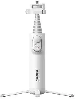 Insta360 X Series Foldable Selfie Stick Remote Kit White