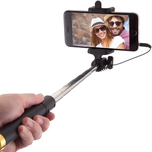 Power Theory Universal Selfie Stick ohne Bluetooth und Batterien gold