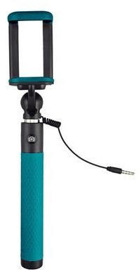 Caruba Selfie Stick Plug & Play blau