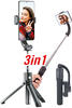 Easypix 55239, Easypix GoXtreme GS1 1-AXIS Selfie Gimbal für Smartphone Schwarz