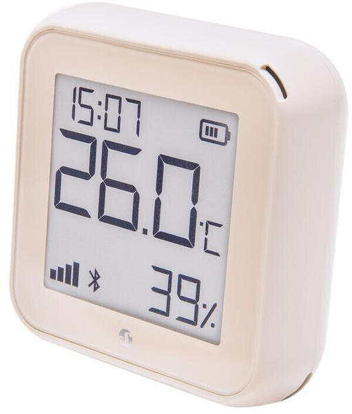 Shelly Plus H&T Gen. 3 Funk-Temperatursensor und Luftfeuchtesensor BT Wi-Fi ivory