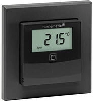 Homematic IP Smart-Home-Zubeh&ouml;r "Temp.- und Luftfeuchtigkeitssensor Display &ndash;innen