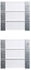 Gira System 55 Wippenset 6-fach