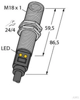Turck 3074921 M18TUP14 Temperatursensor